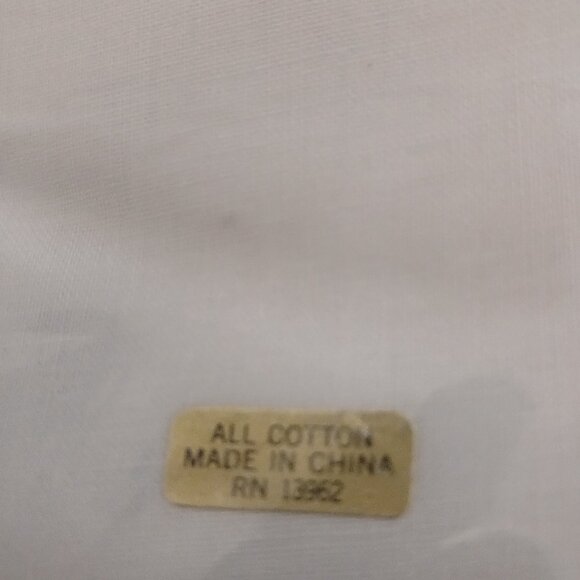 NEW Vintage Pierre Cardin Men's Handkerchiefs 100% Cotton Package of 13 - Picture 4 of 6